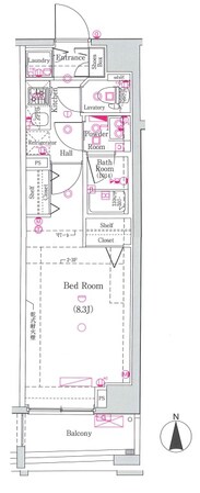 グラントゥルース中板橋の物件間取画像